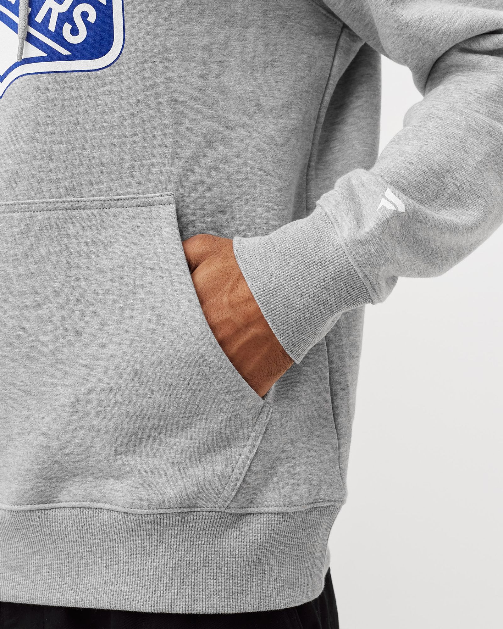 Mid Essentials Crest Graphic Hoodie New York Rangers