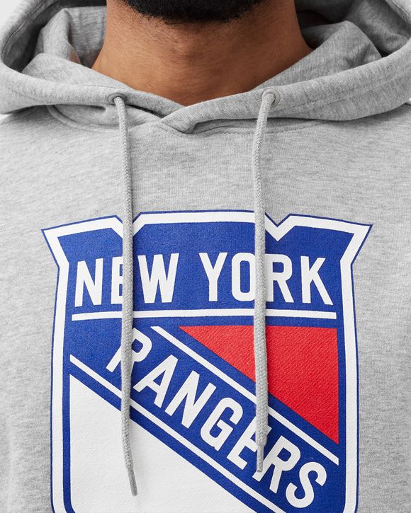 Fanatics NHL New York Rangers Primary Logo Graphic Hoodie Grey