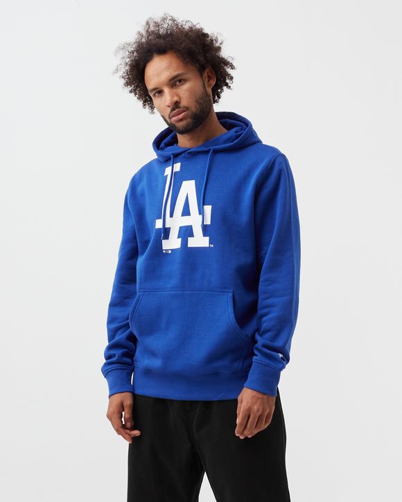 Fanatics MLB LA DODGERS MID ESSENTIALS CREST GRAPHIC HOODIE - Zip