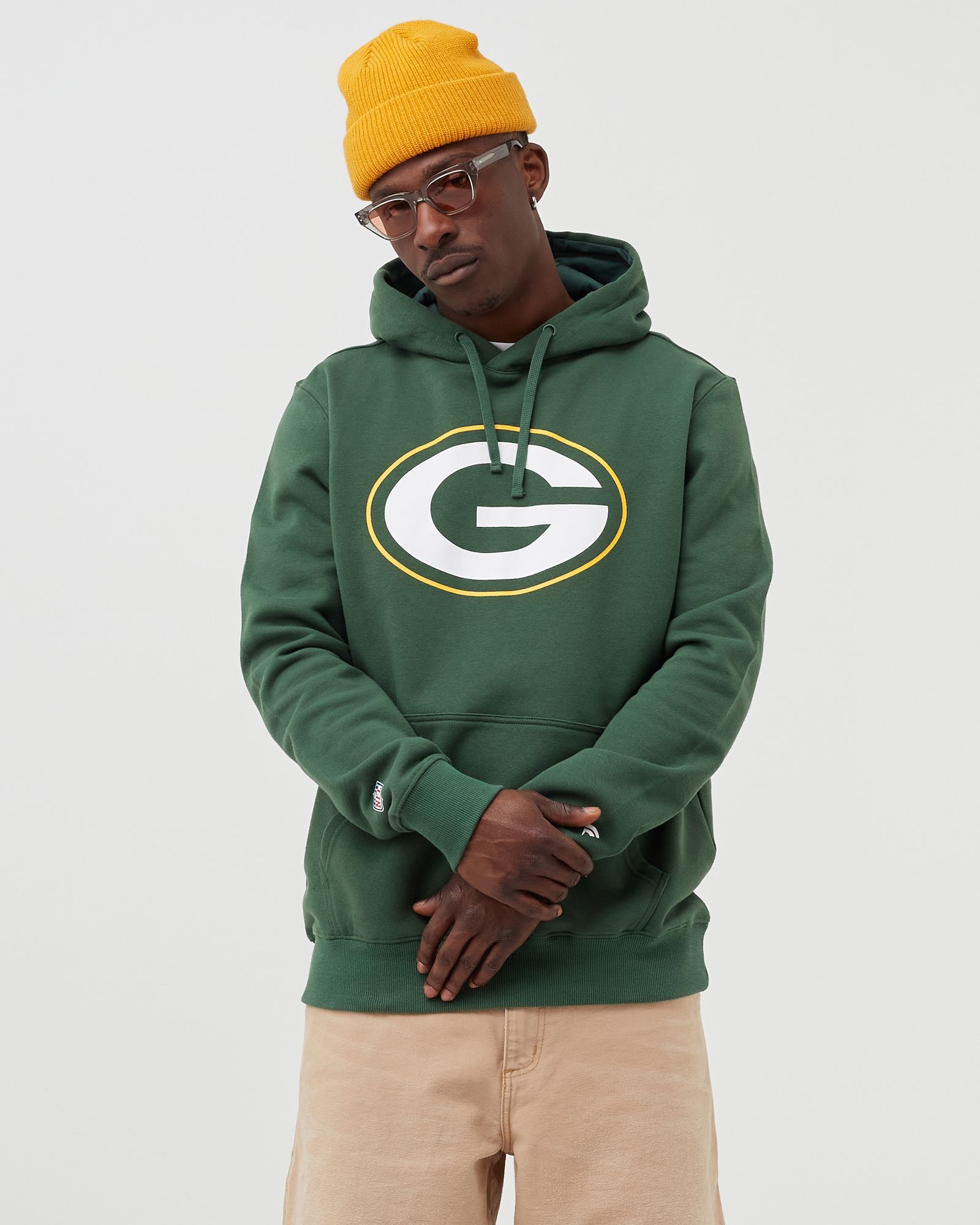 Green Bay Packers Colour Logo Graphic Hoodie