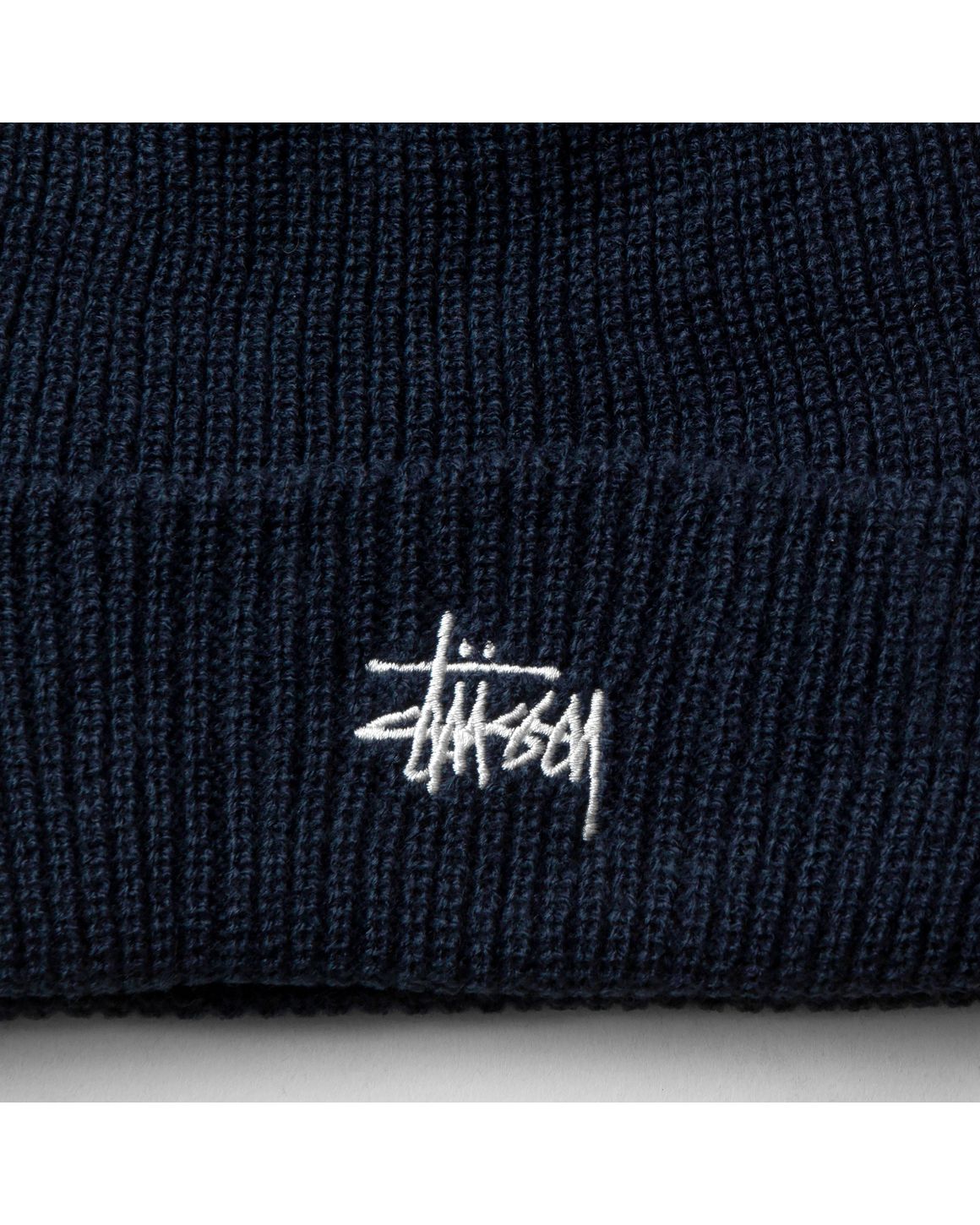 CUFF BASIC ブラック BEANIE STUSSY