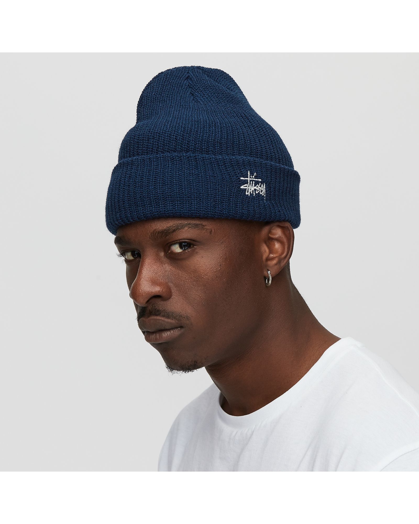 Stussy BASIC CUFF BEANIE Blue | BSTN Store