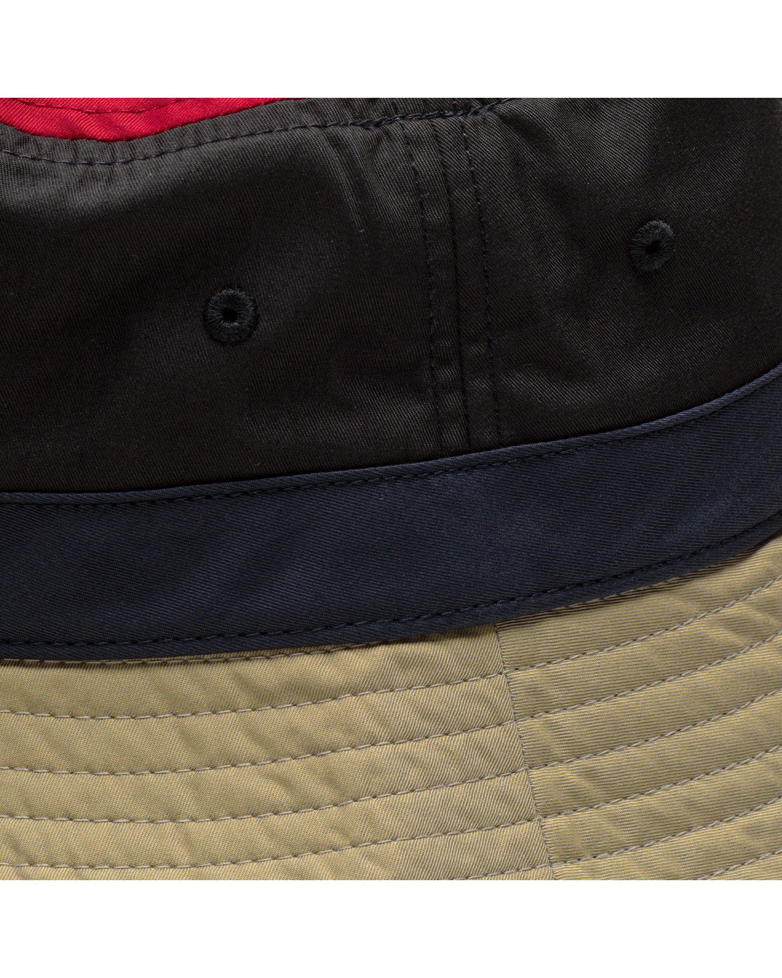 COLOR BLOCK BUCKET HAT