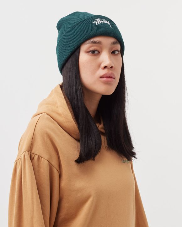 Stock Cuff Beanie Green | BSTN