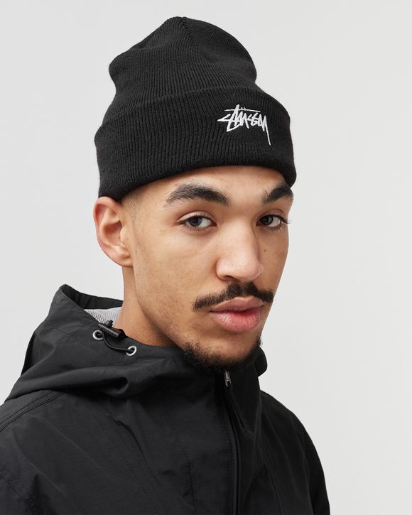 Stussy Stock Cuff Beanie Black black