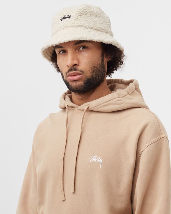 Stussy Sherpa Bucket Hat White | BSTN Store