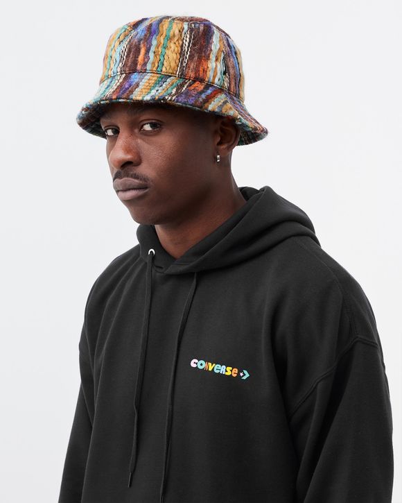 STUSSY MIXED YARN STOCK BUCKET HAT-