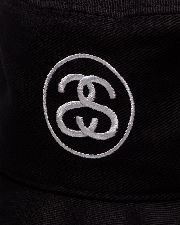 Stussy SS Link Deep Bucket Hat Black | BSTN Store
