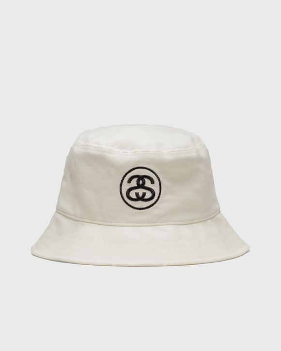 Stussy SS Link Deep Bucket Hat White - white