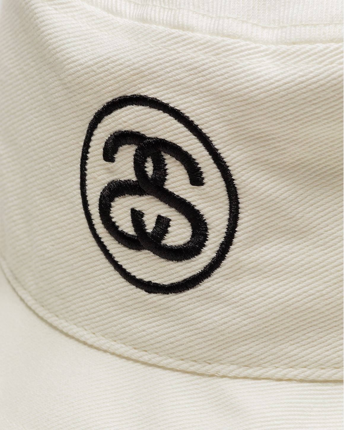 Stussy SS Link Deep Bucket Hat White | BSTN Store
