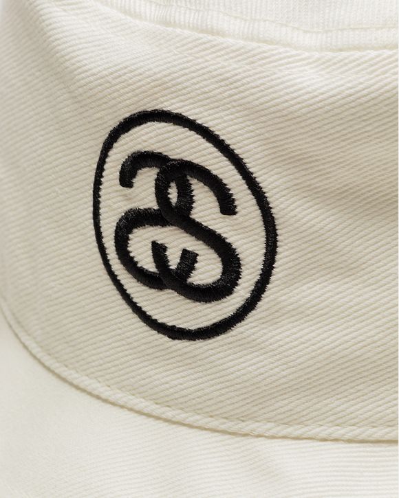 Stussy SS Link Deep Bucket Hat White - white