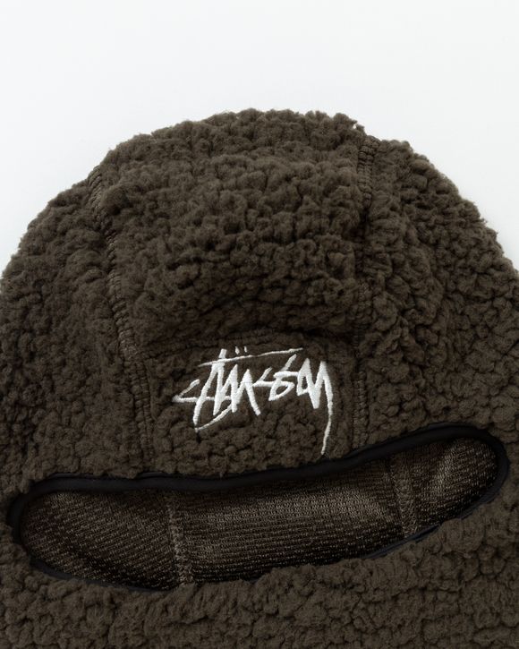 Stussy Stock Sherpa Balaclava Green | BSTN Store
