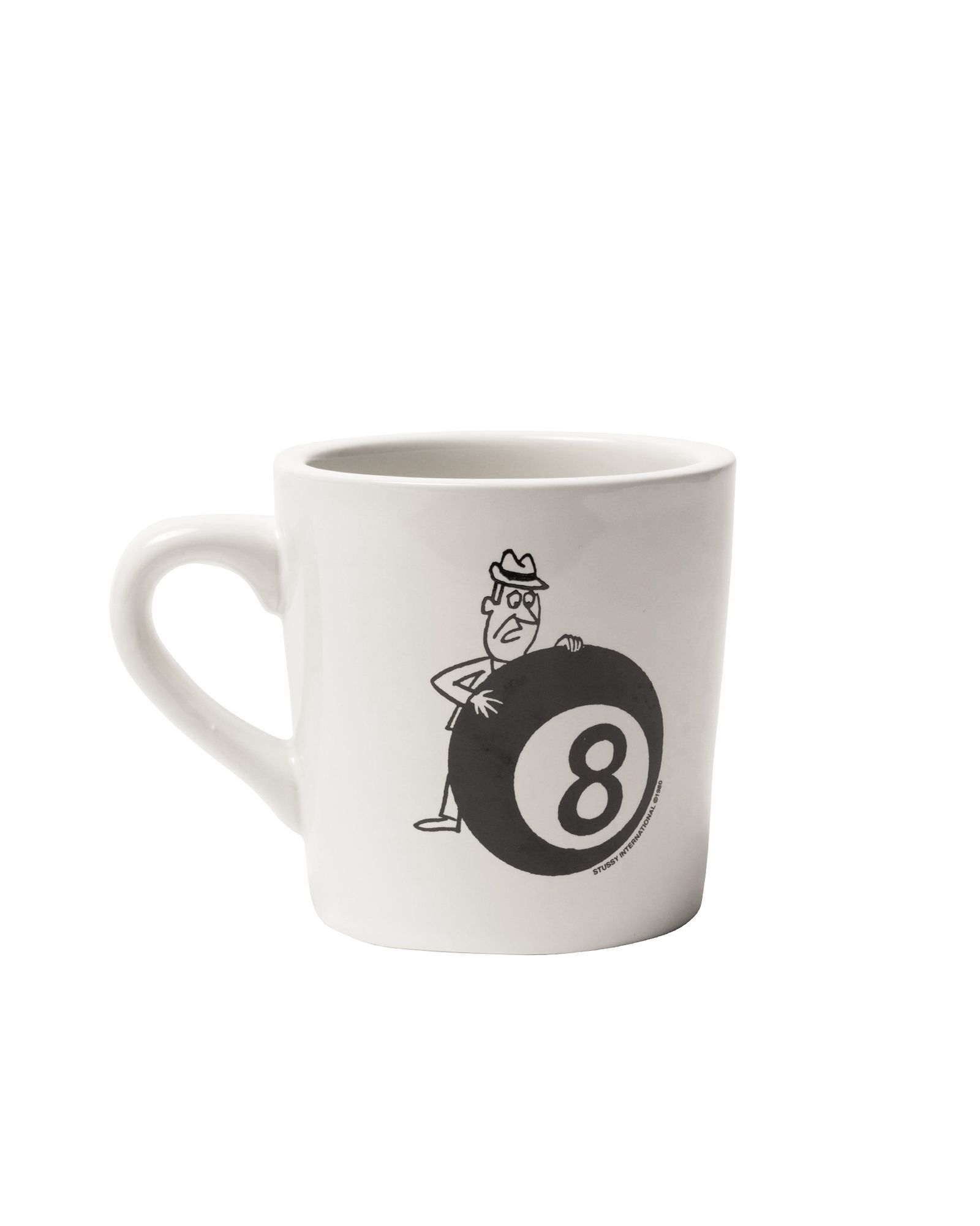 BEHIND THE 8 BALL CERAMIC MUG