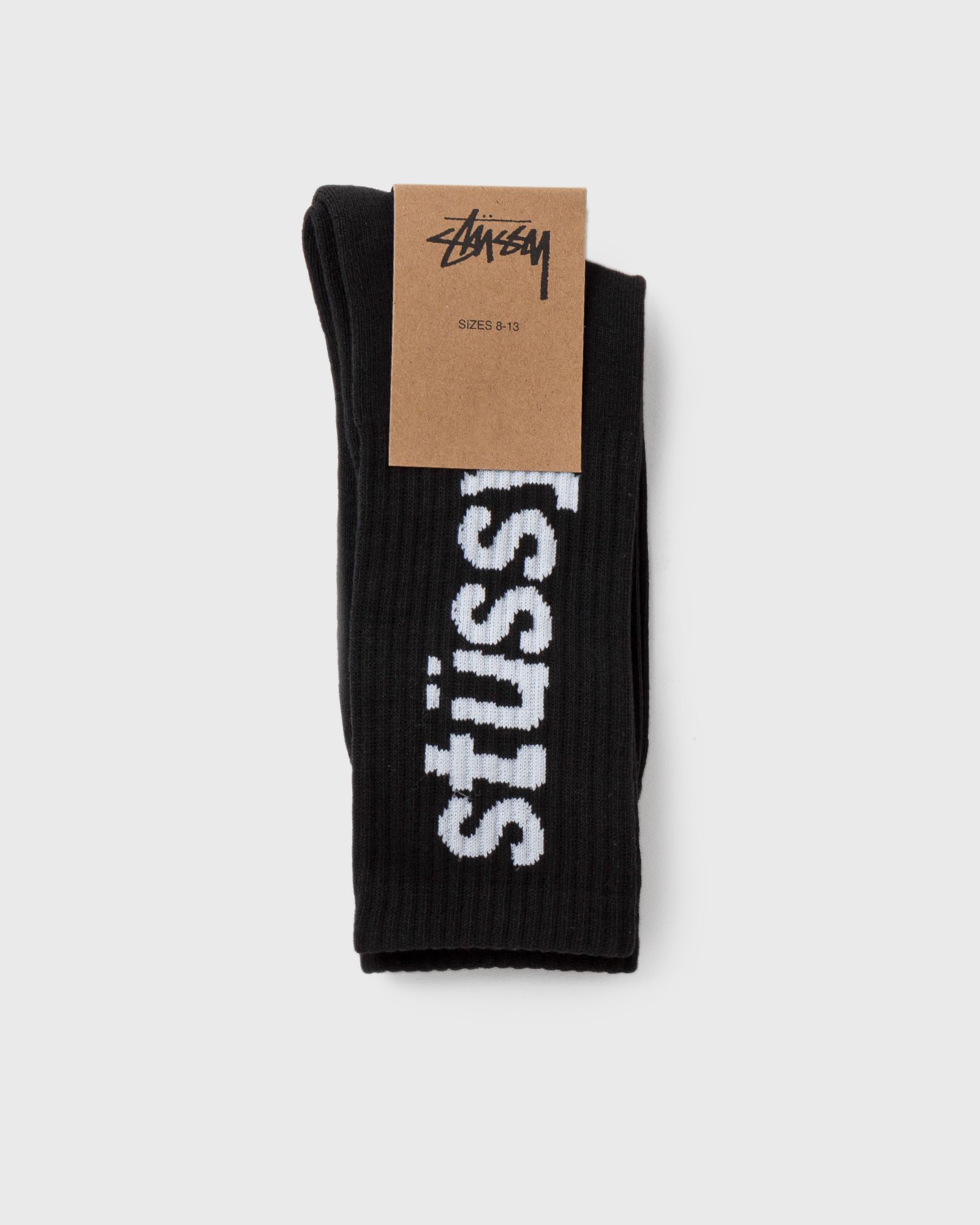 Helvetica Jacquard Crew Socks