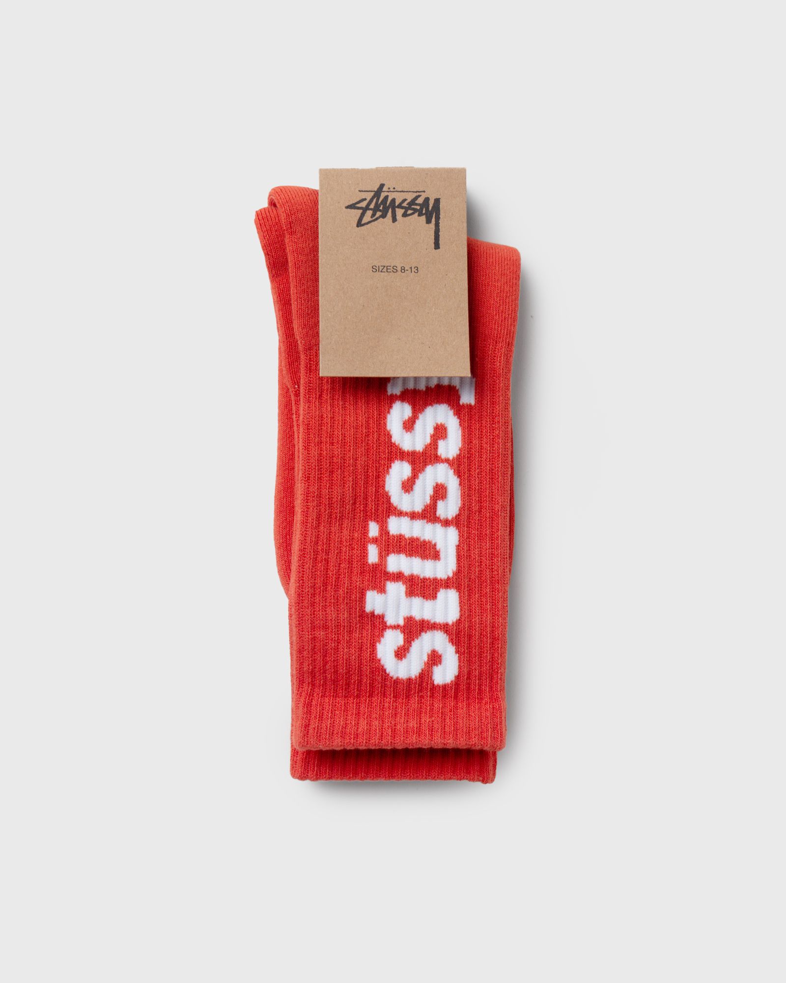 Helvetica Jacquard Crew Socks