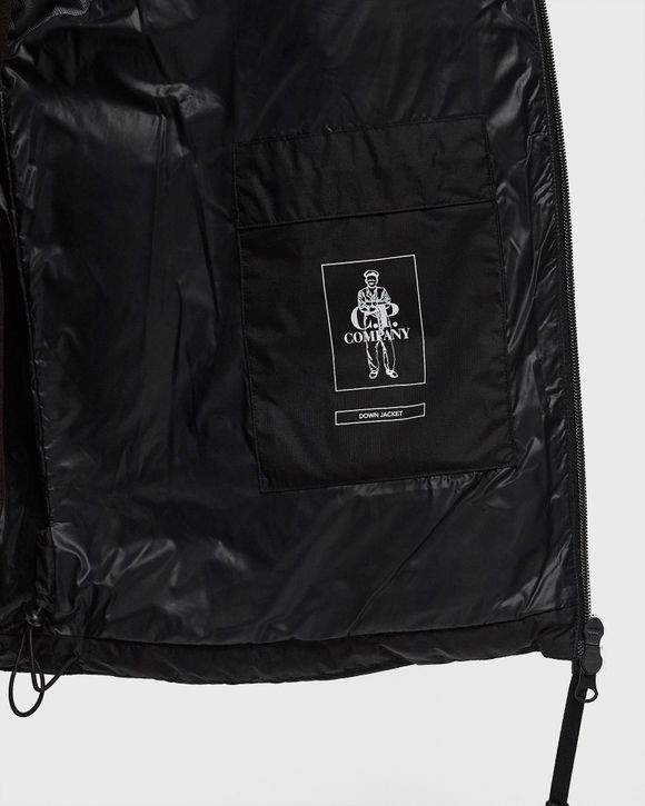 C.P. COMPANY ブラックダウンベスト C.P. Company METROPOLIS SERIES PERTEX HOODED DOWN VEST Black