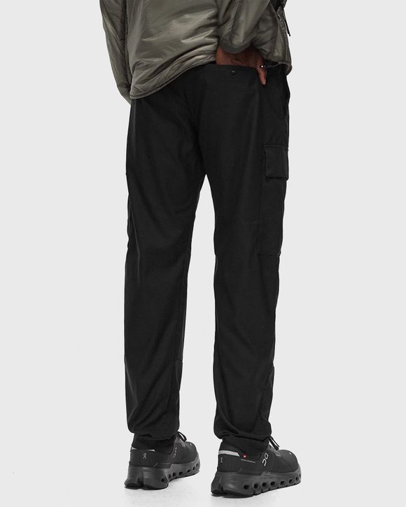 C.P. Company METROPOLIS SERIES TECHNICAL PANAMA ERGONOMIC CARGO PANTS Black  | Cheap Parallax Jordan Outlet | Shorts In Powder Viscose