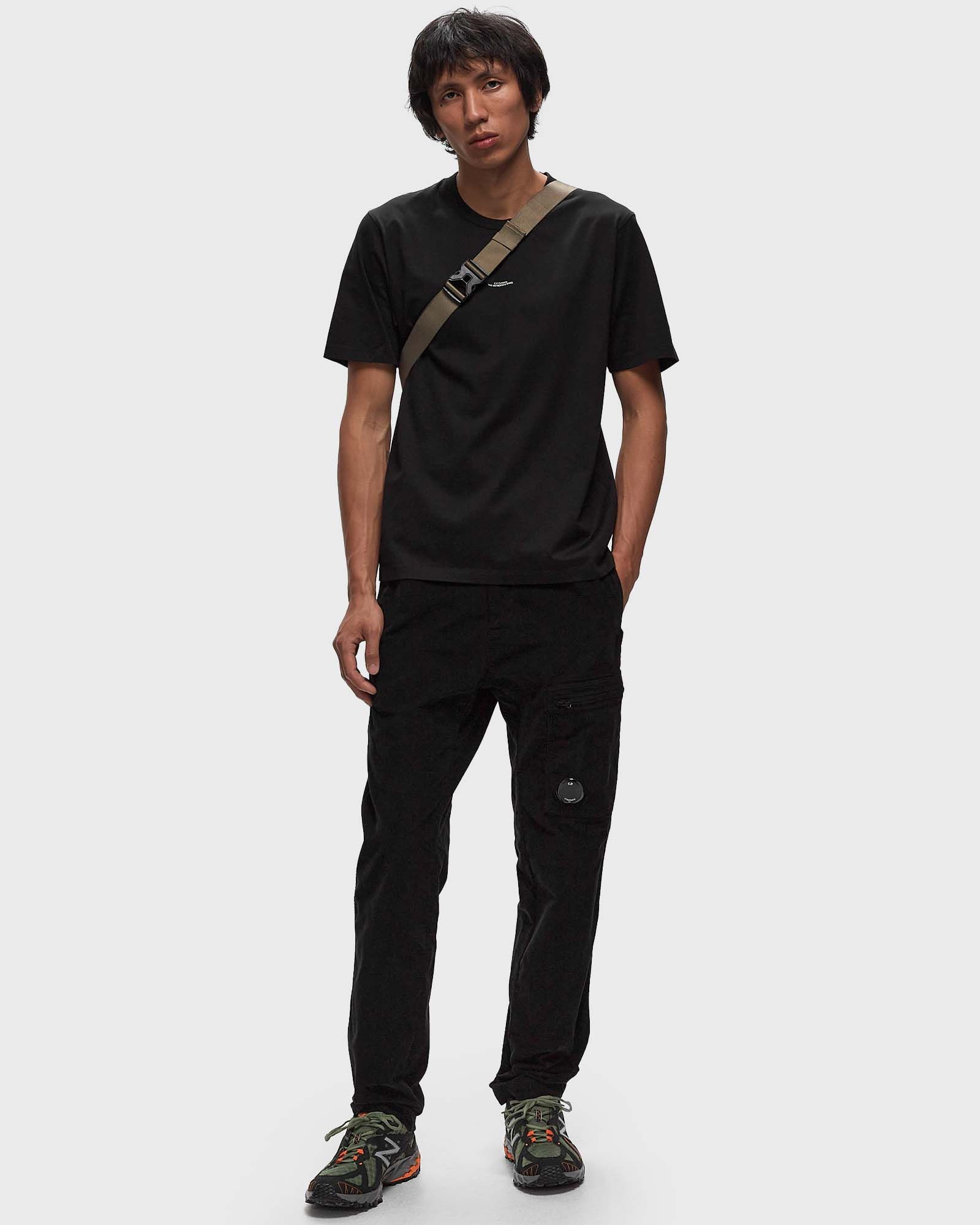 METROPOLIS SERIES MERCERIZED JERSEY PRINTED LOGO TEE