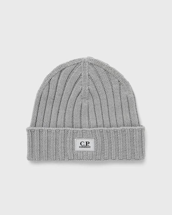 EXTRA FINE MERINO WOOL LOGO BEANIE