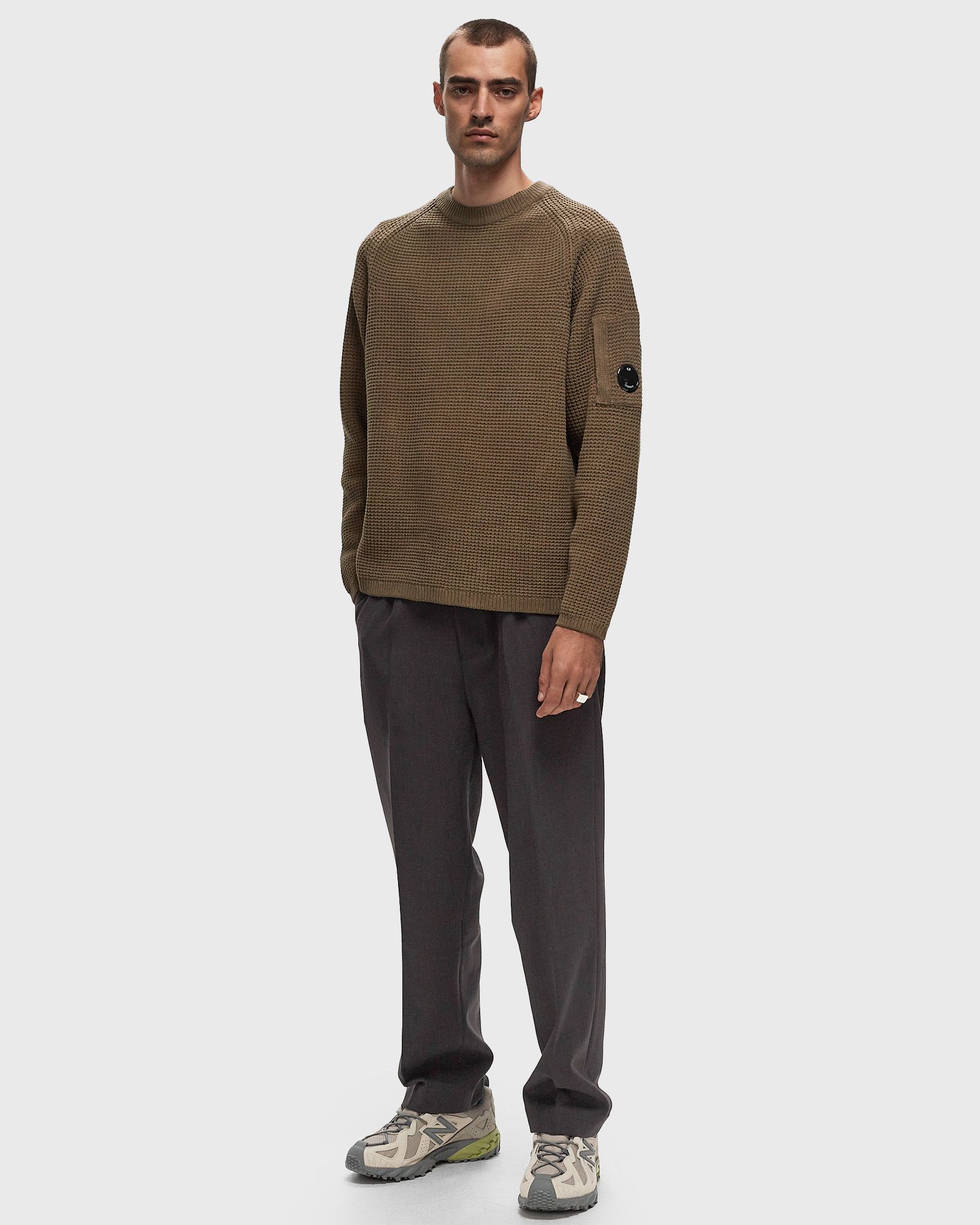 KNITWEAR CREW NECK IN CHENILLE COTTON