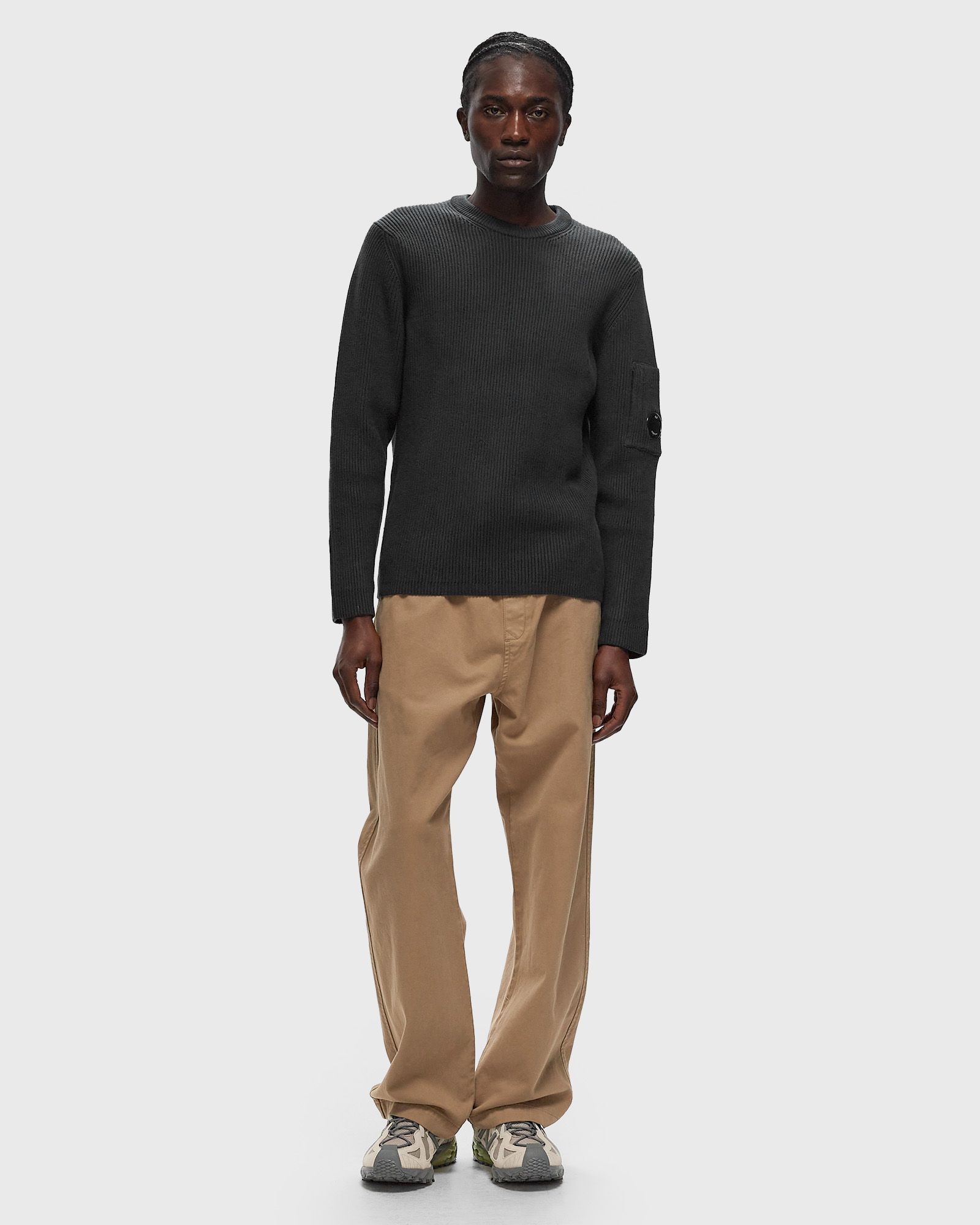 FULL RIB CREW NECK KNIT