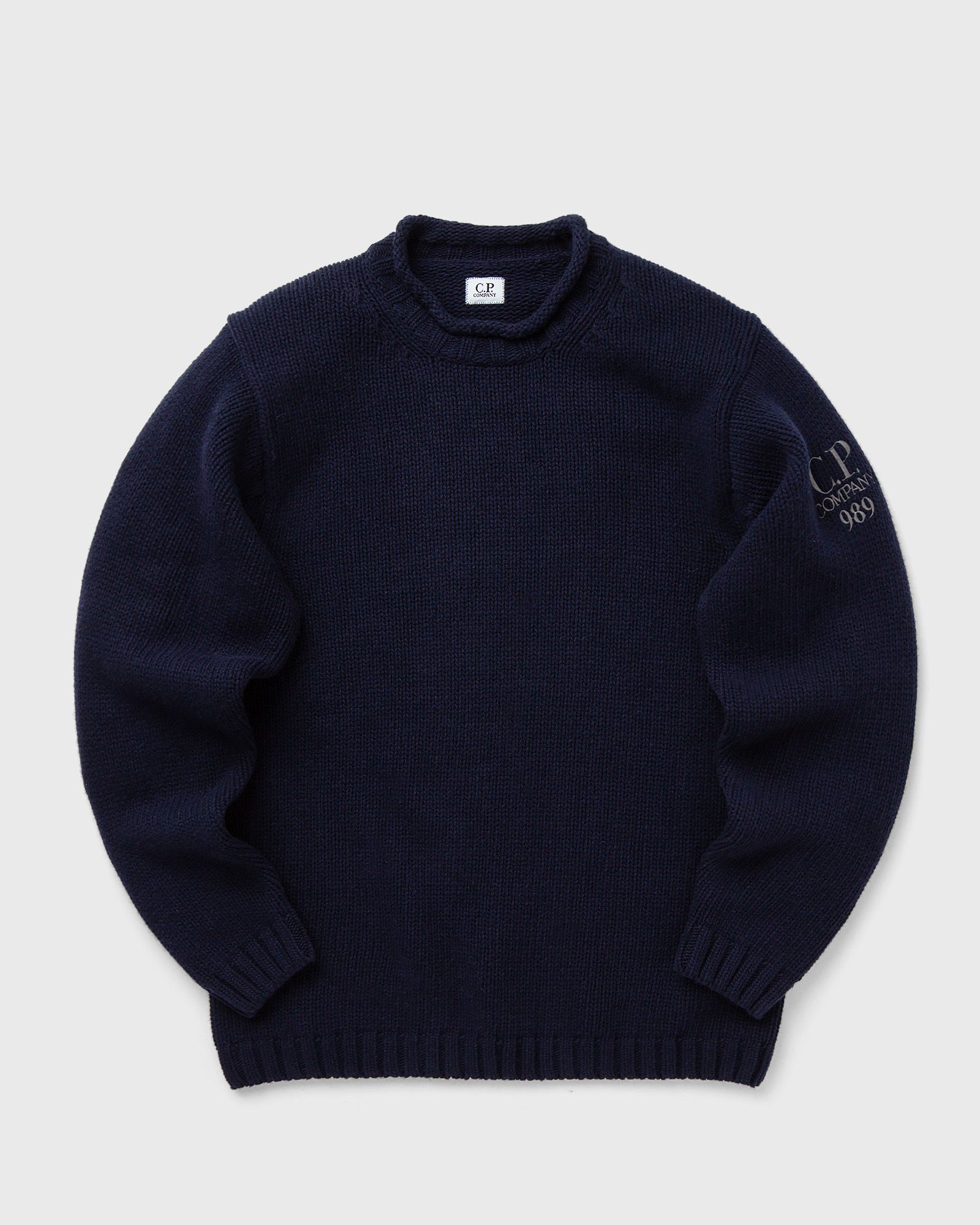 LAMBSWOOL GRS BOXY MOCK NECK KNIT