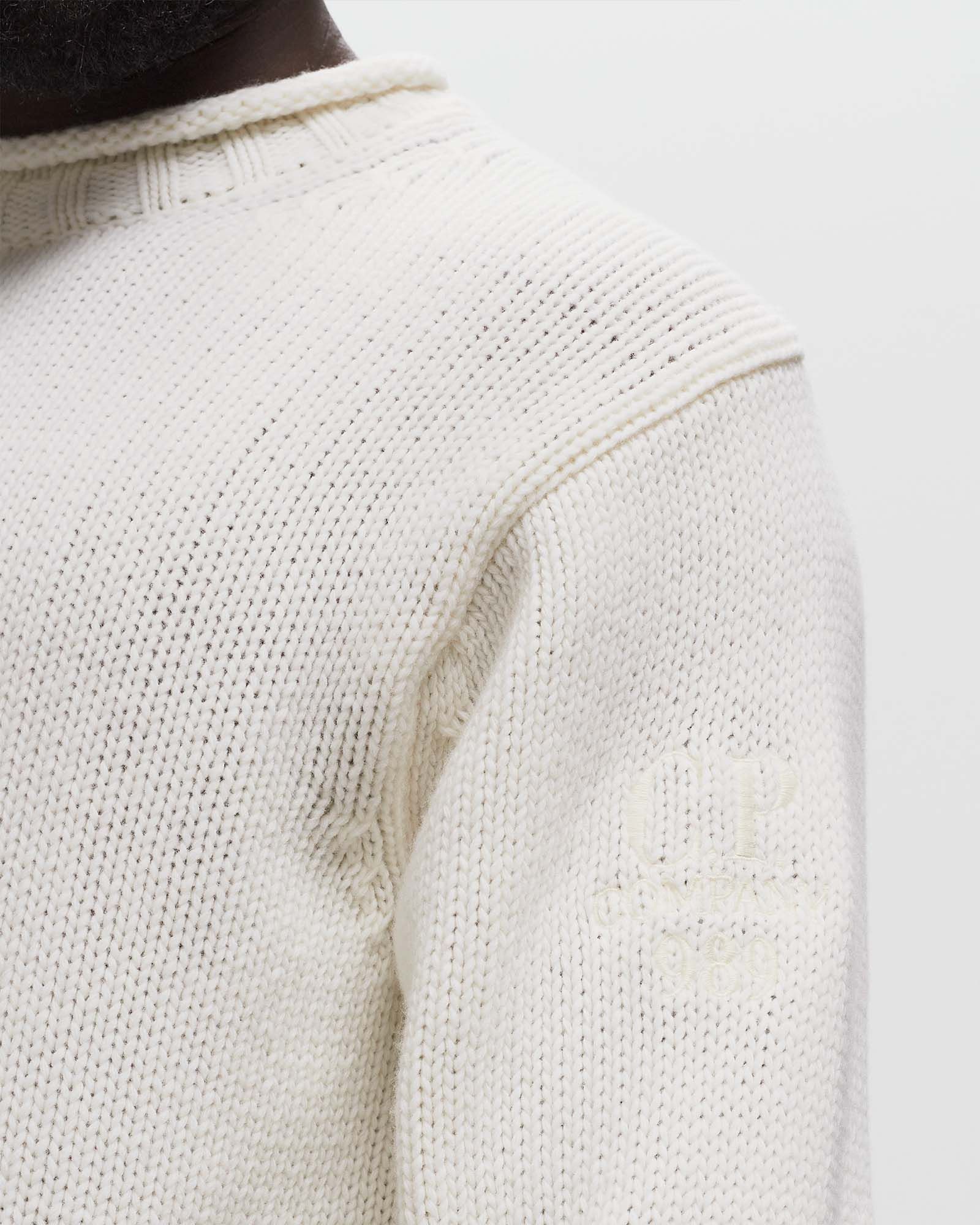 LAMBSWOOL GRS BOXY MOCK NECK KNIT