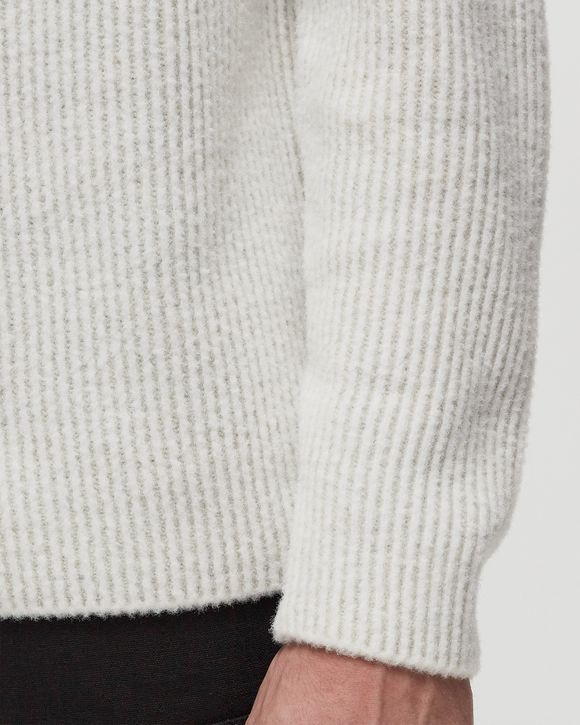 CP COMPANY | CREW NECK FLEECE KNITWEAR メンズ スウェット C.P. Company KNITWEAR CREW NECK IN FLEECE KNIT White | BSTN