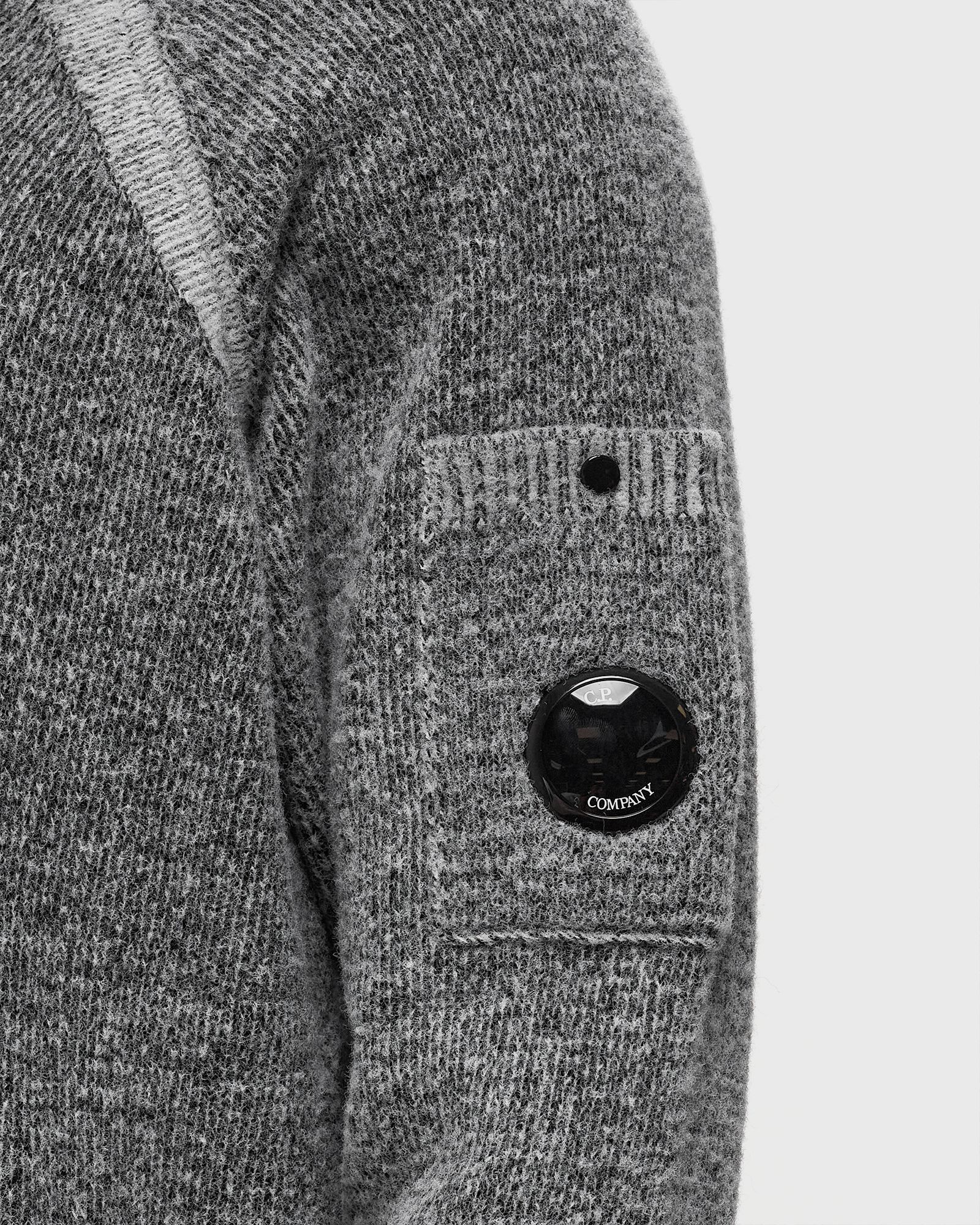 KNITWEAR HOODED IN FLEECE KNIT