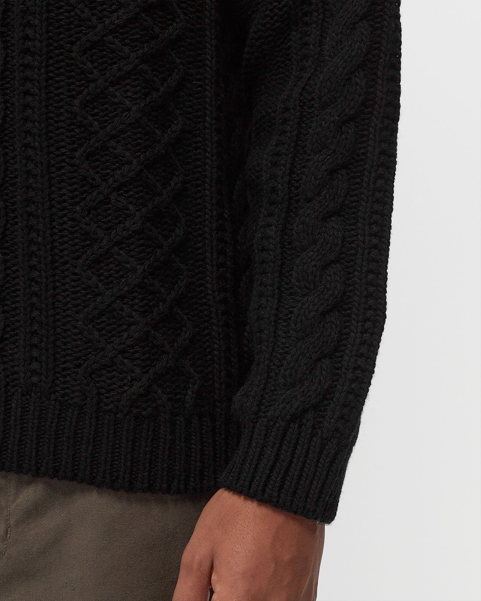 KNITWEAR CREW NECK IN LAMBSWOOL GRS