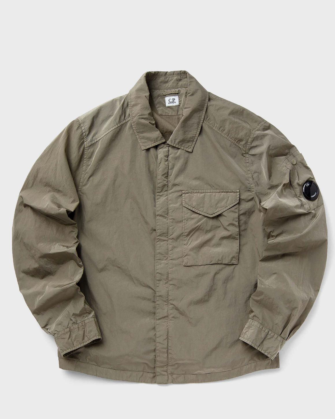 C.P. Company CHROME R LENS OVERSHIRT Brown WALNUT