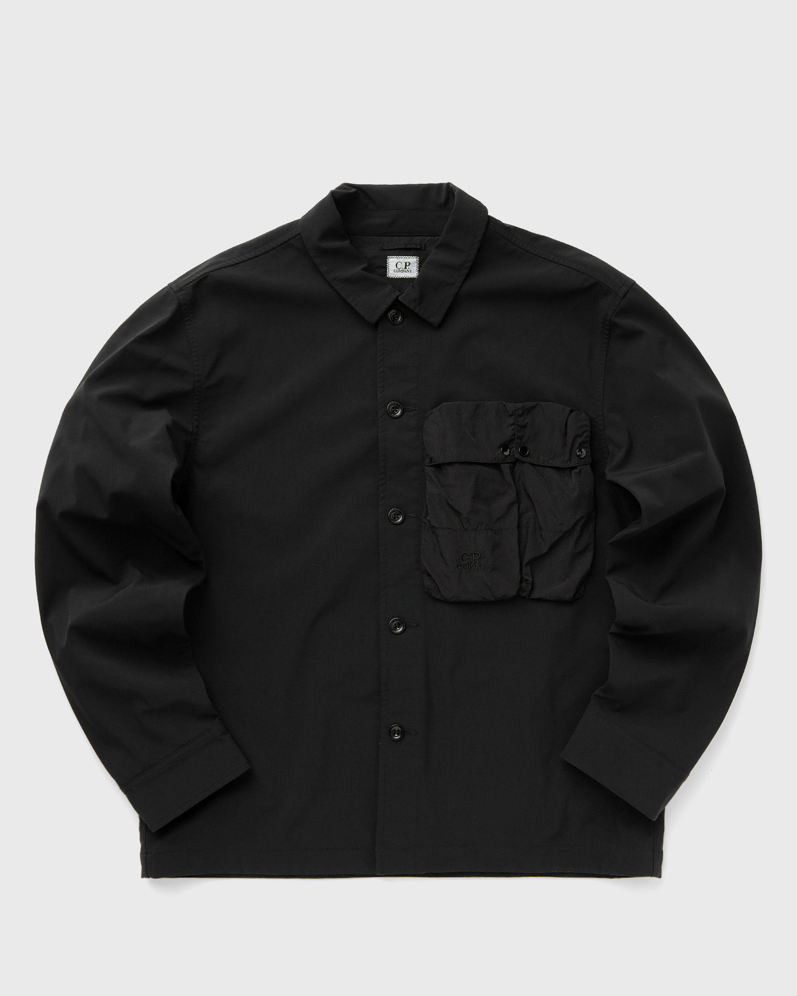 GD SHELL MIXED BUTTONED OVERSHIRT