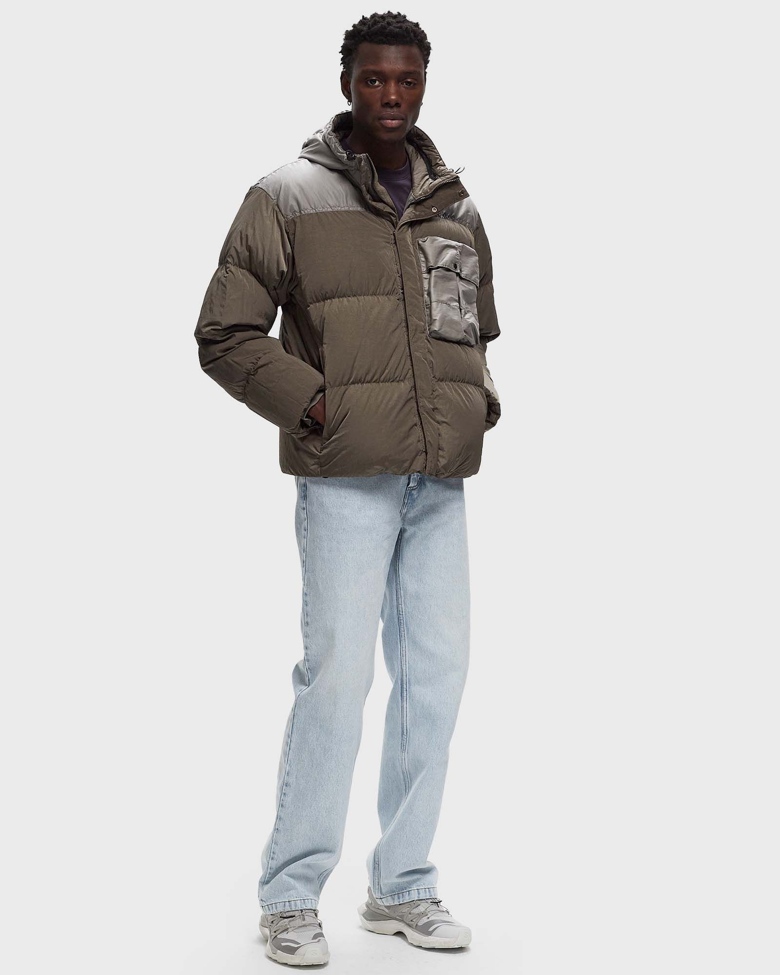 ECO CHROME-R MIXED GOGGLE DOWN JACKET