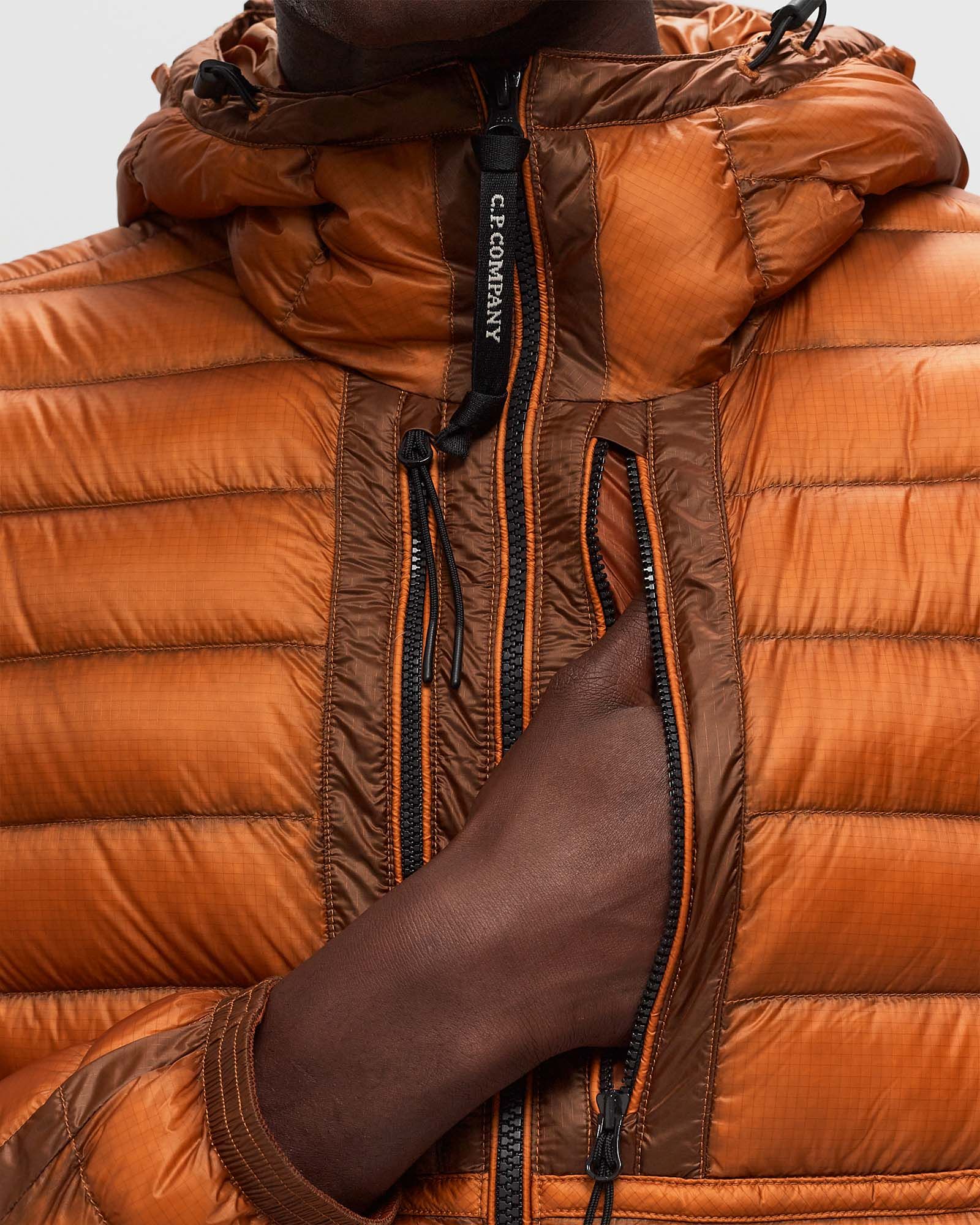 D.D. SHELL GOGGLE DOWN JACKET