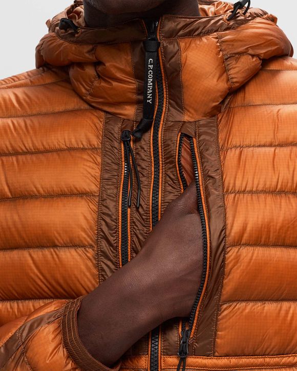 C.P. Company D.D. SHELL GOGGLE DOWN JACKET Orange | BSTN Store