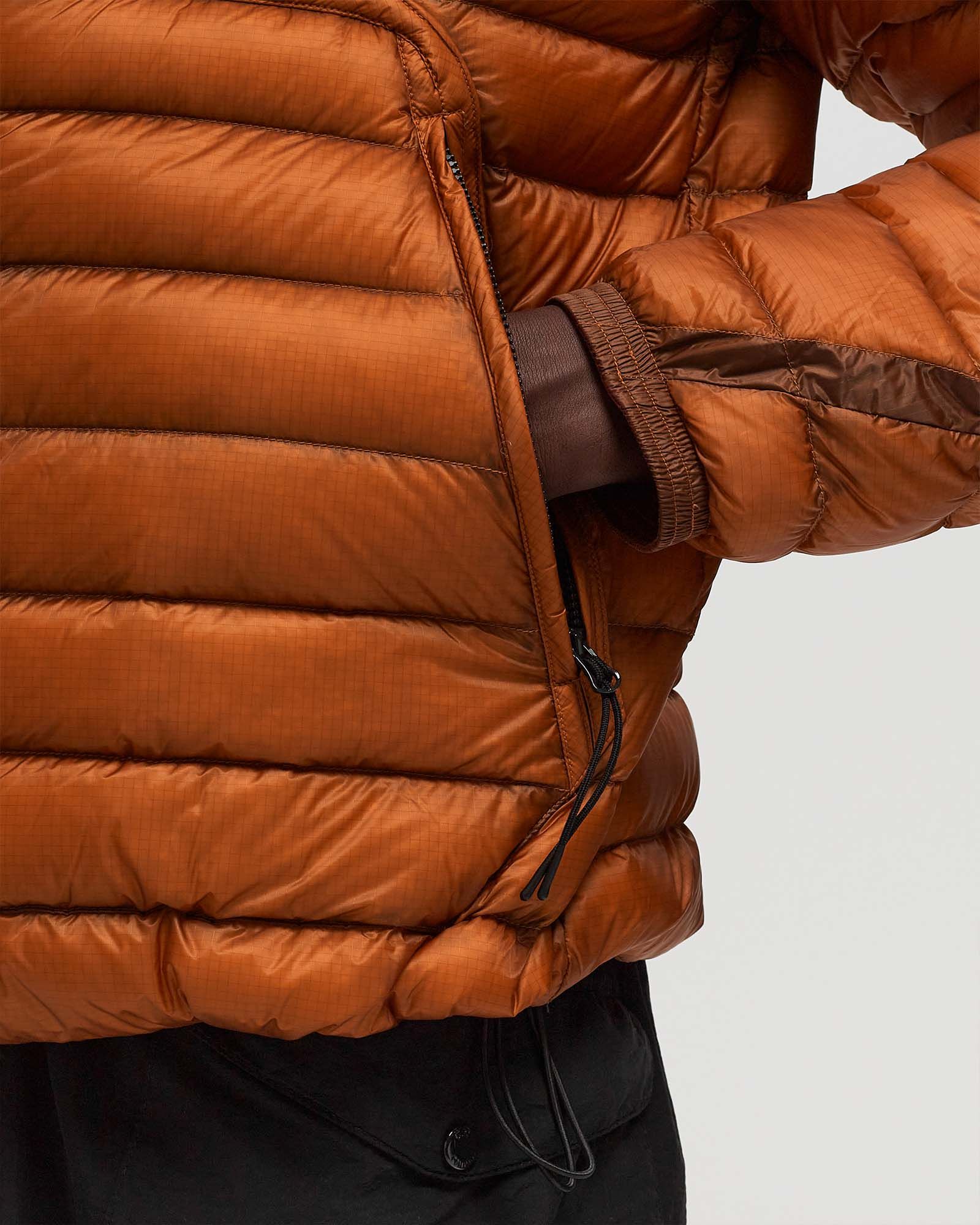 C.P. Company D.D. SHELL GOGGLE DOWN JACKET Orange | BSTN Store