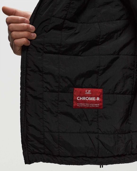 C.P. Company CHROME-R HOODED UTILITY JACKET Black | BSTN Store 