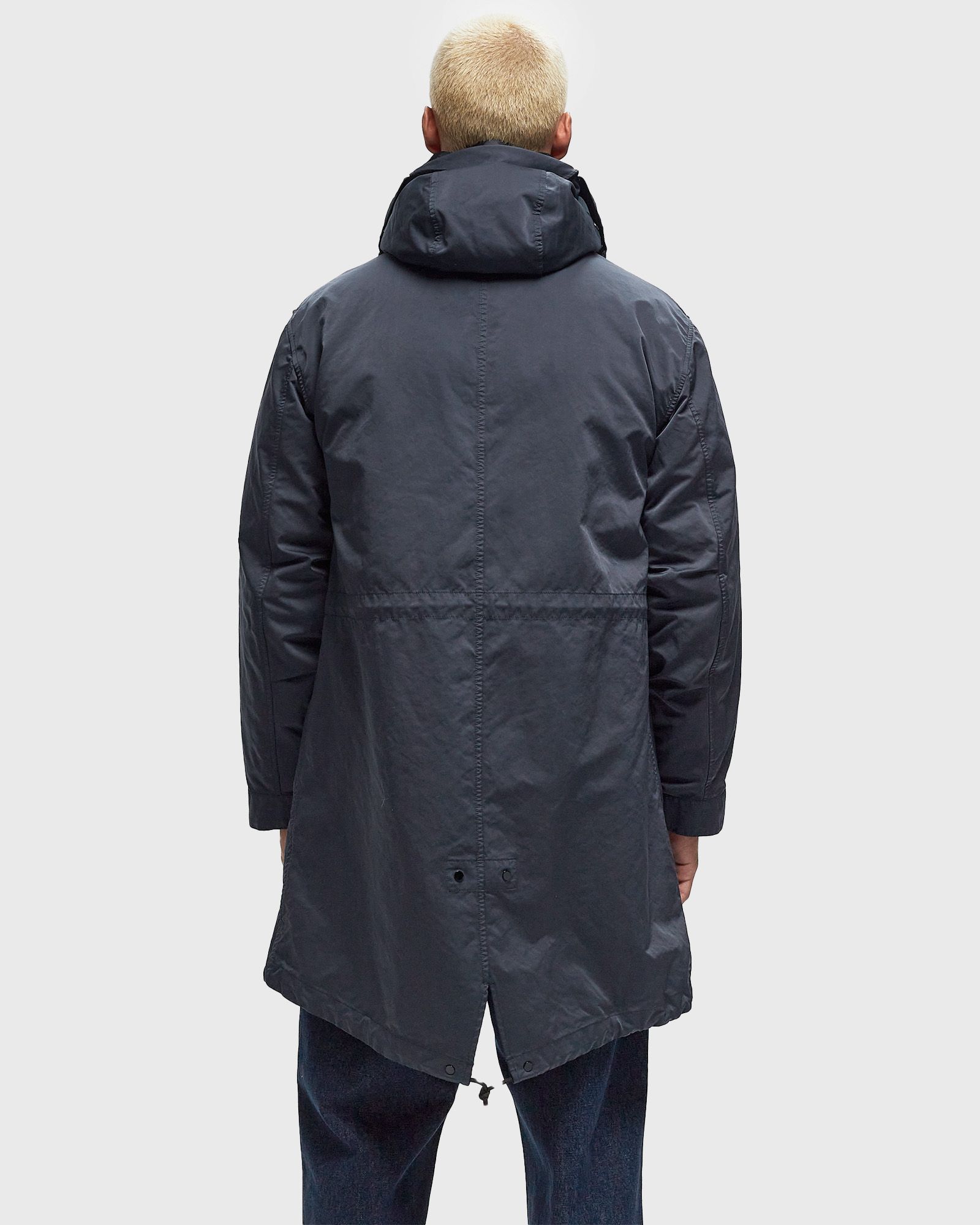 OUTERWEAR LONG JACKET IN MICRO KEI