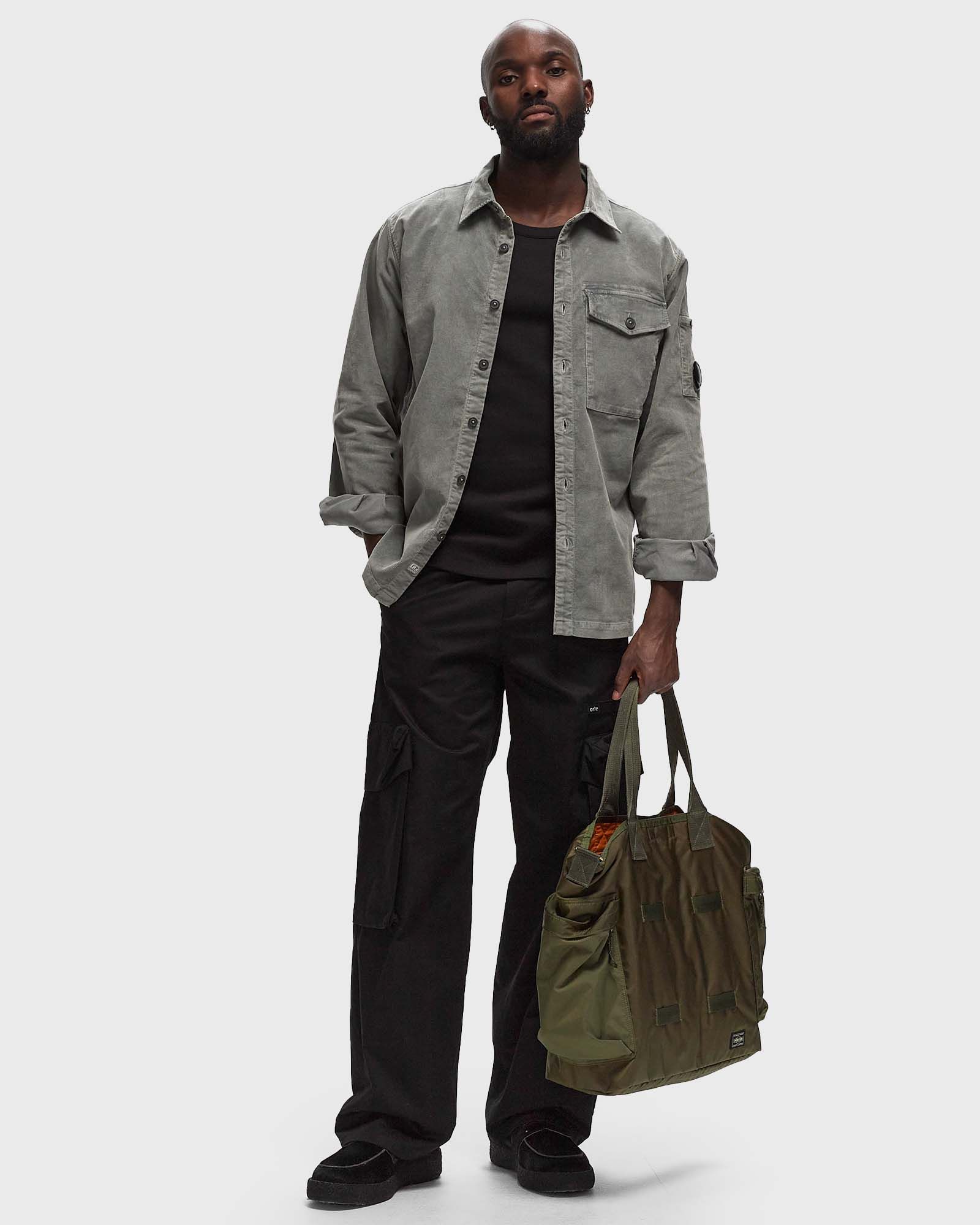 CORDUROY LENS BUTTONED SHIRT