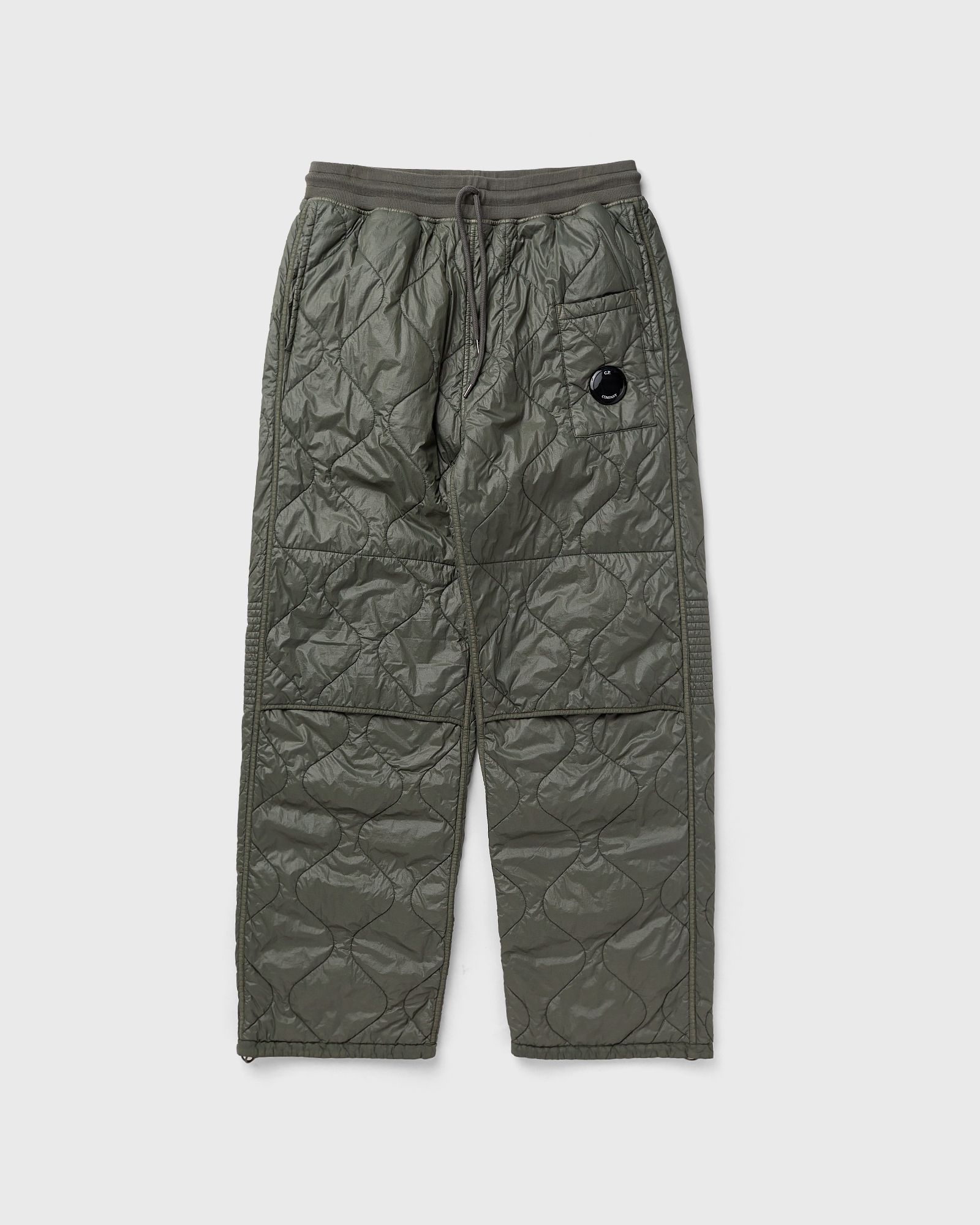 C.P. Company - diagonal raised fleece mixed quilted sweatpants men sweatpants grey in größe:xl