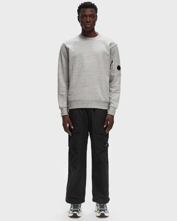 CP COMPANY｜ (Diagonal Raised Fleece Crewneck Lens Sweat Cp Company Sweatshirt Company Diagonal Raised Fleece Lens