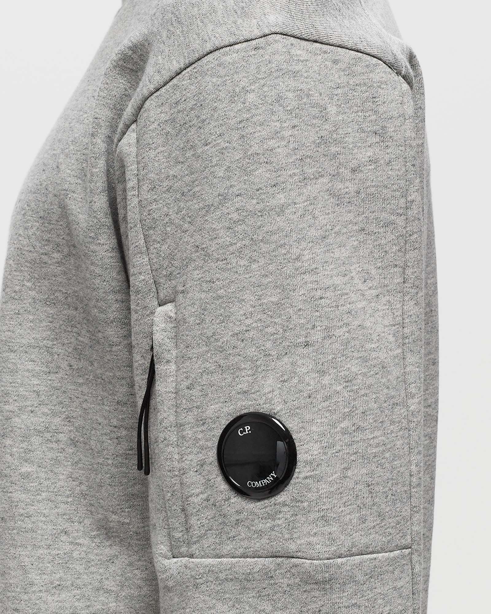 DIAGONAL RAISED FLEECE CREW NECK LENS SWEATSHIRT