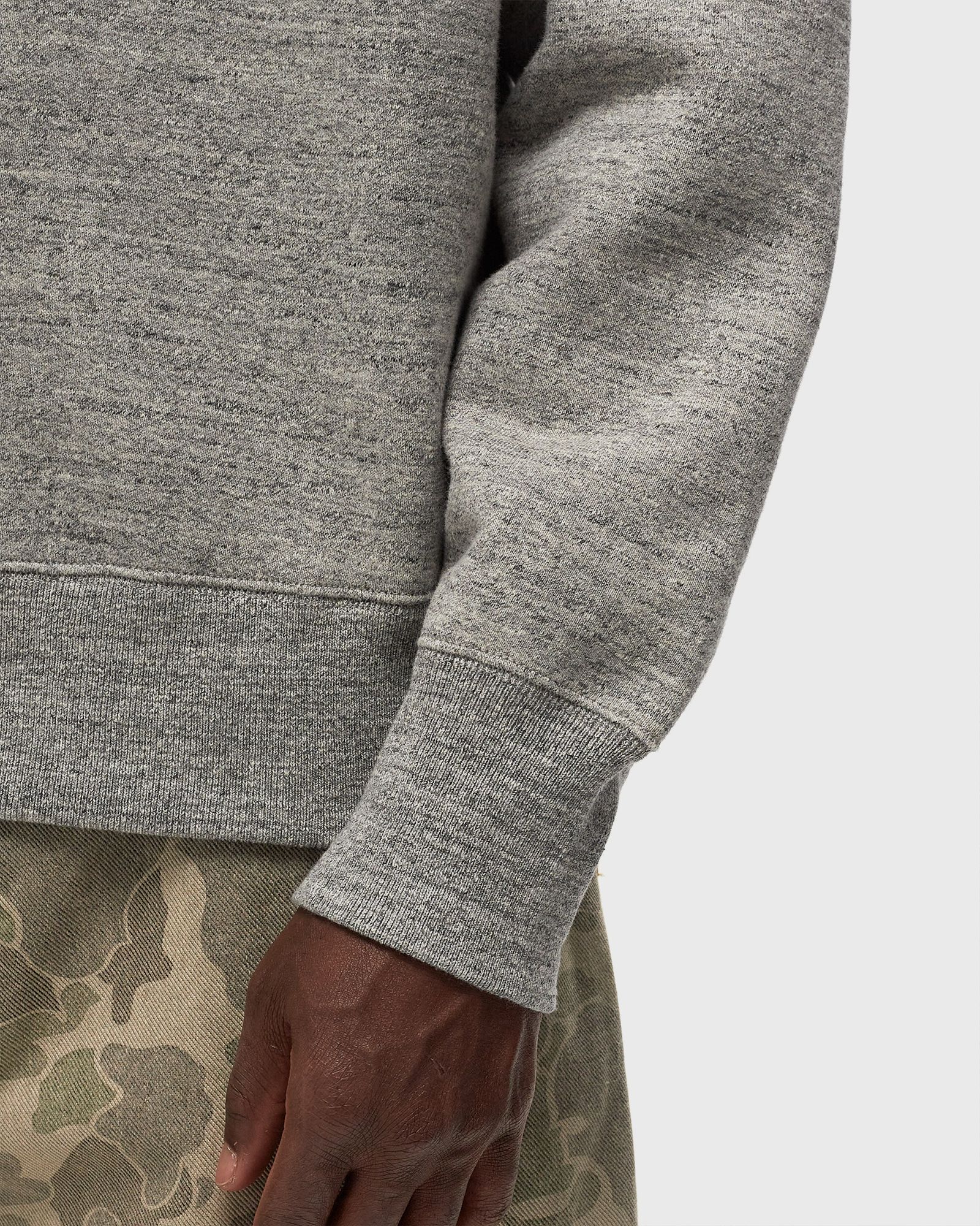 SWEATSHIRTS TURTLE NECK IN MELANGE JAPANESE FLEECE