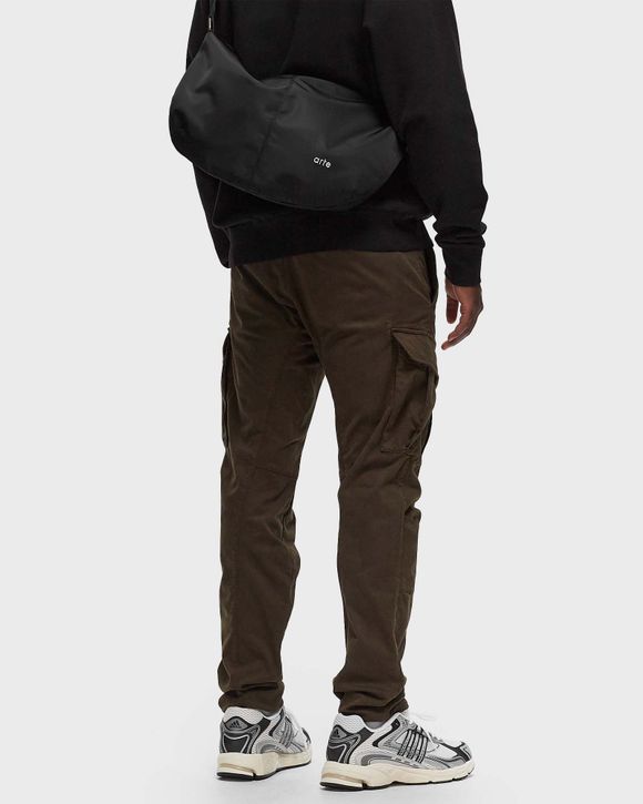 STRETCH SATEEN ERGONOMIC LENS DOUBLE CARGO PANTS