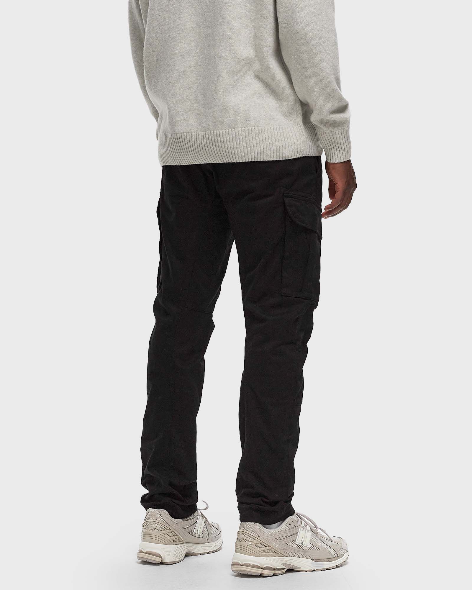 STRETCH SATEEN ERGONOMIC LENS DOUBLE CARGO PANTS