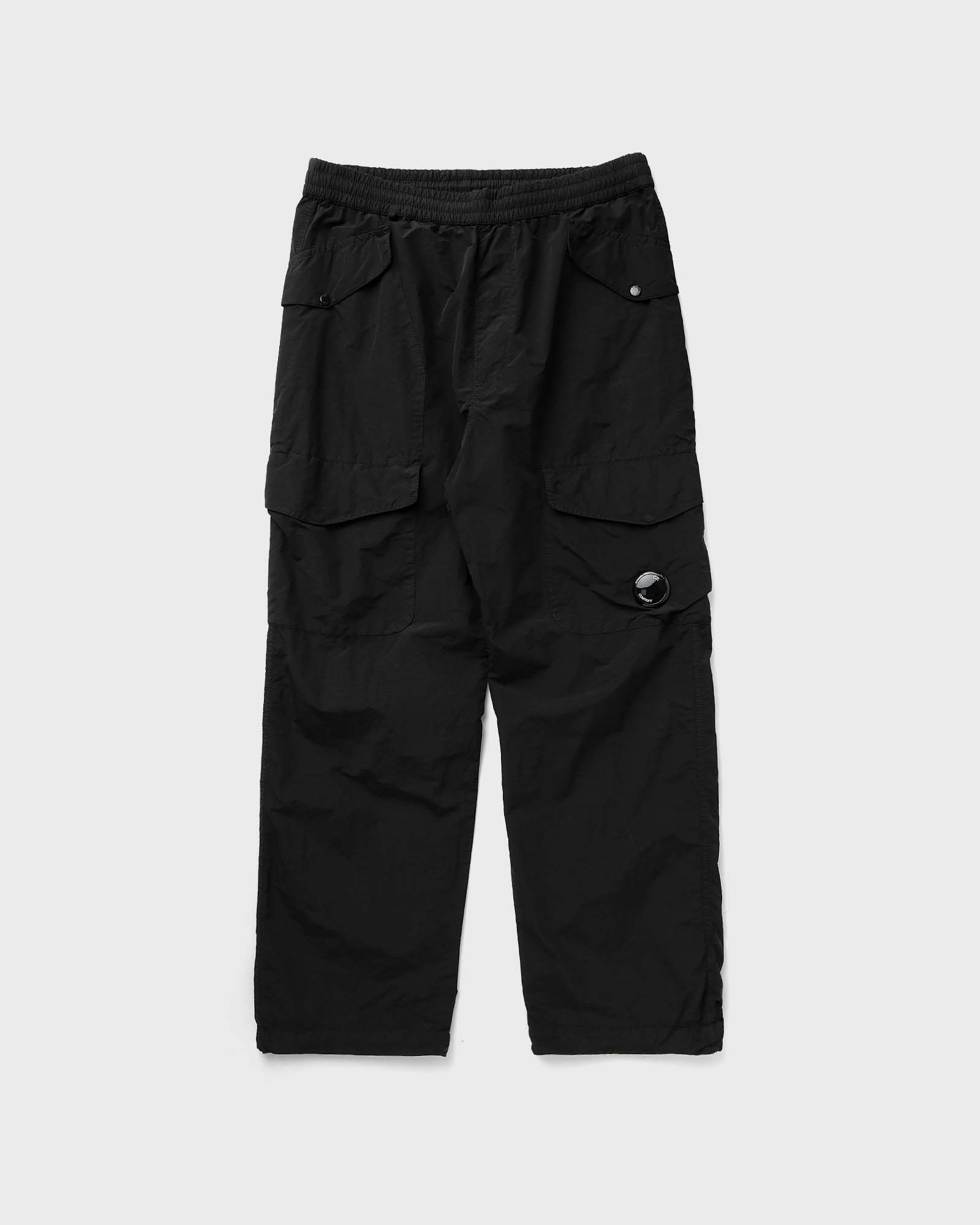 C.P. Company - flatt nylon loose utility pants men cargo pants black in größe:l