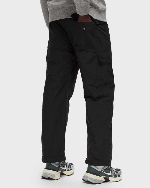 C.P. Company FLATT NYLON LOOSE UTILITY PANTS Black - BLACK