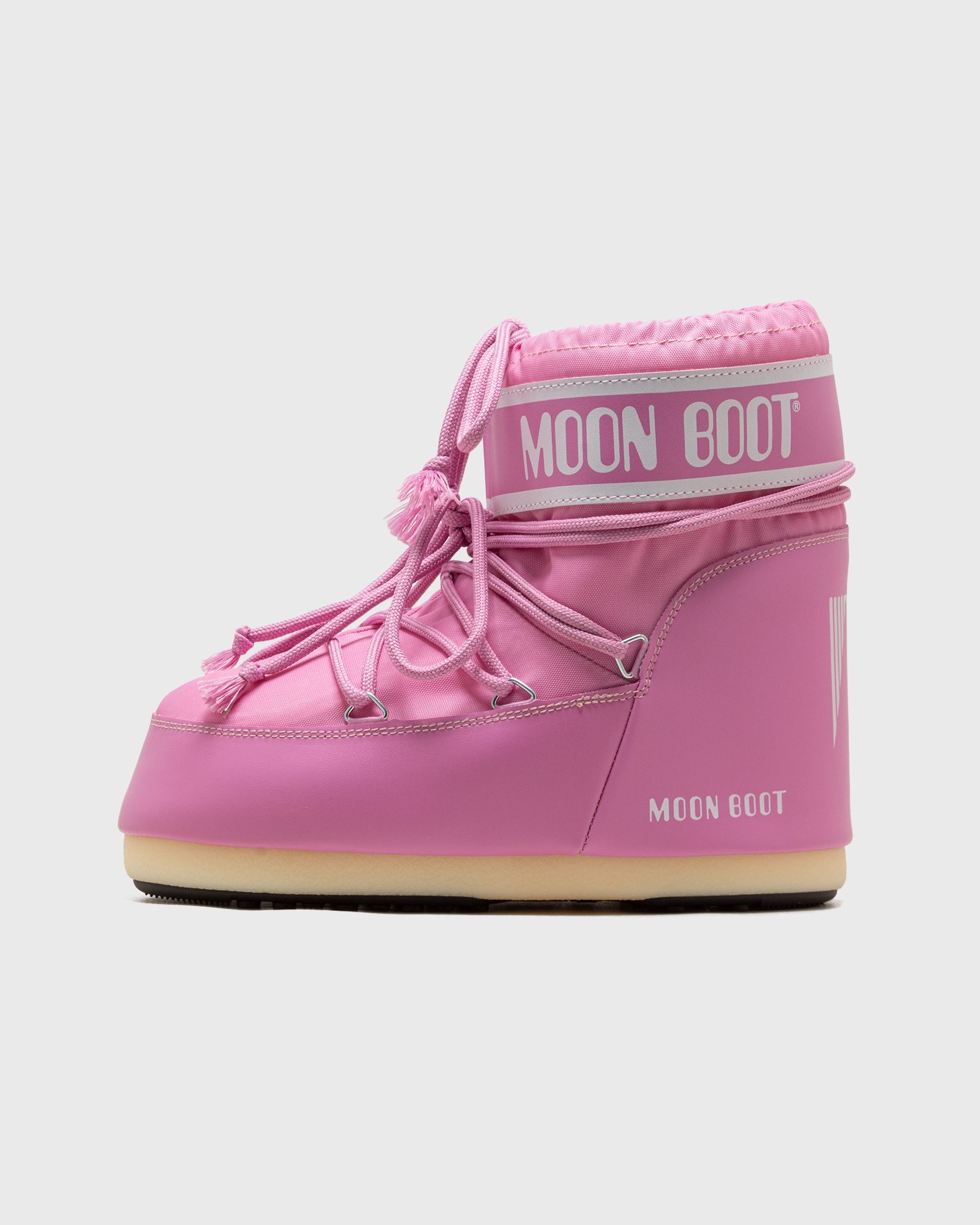 Moon Boot - icon low nylon men boots pink in größe:42-44