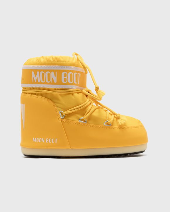 Moon Boot Icon Low Nylon Men Boots Orange in size:36-38