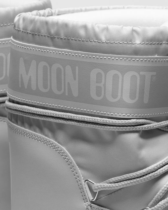 Moon Boot snow boots ICON LOW NYLON GLACIER GREY